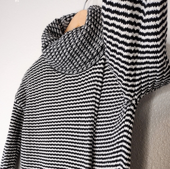 Cabi Fergie Cotton Knit Striped Cowlneck Sweater Size XXS - Picture 9 of 14